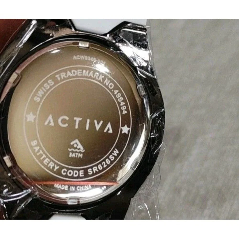 Activa Drift X Invicta Men's Watch, White - 44mm - ACW9349-002 NEW